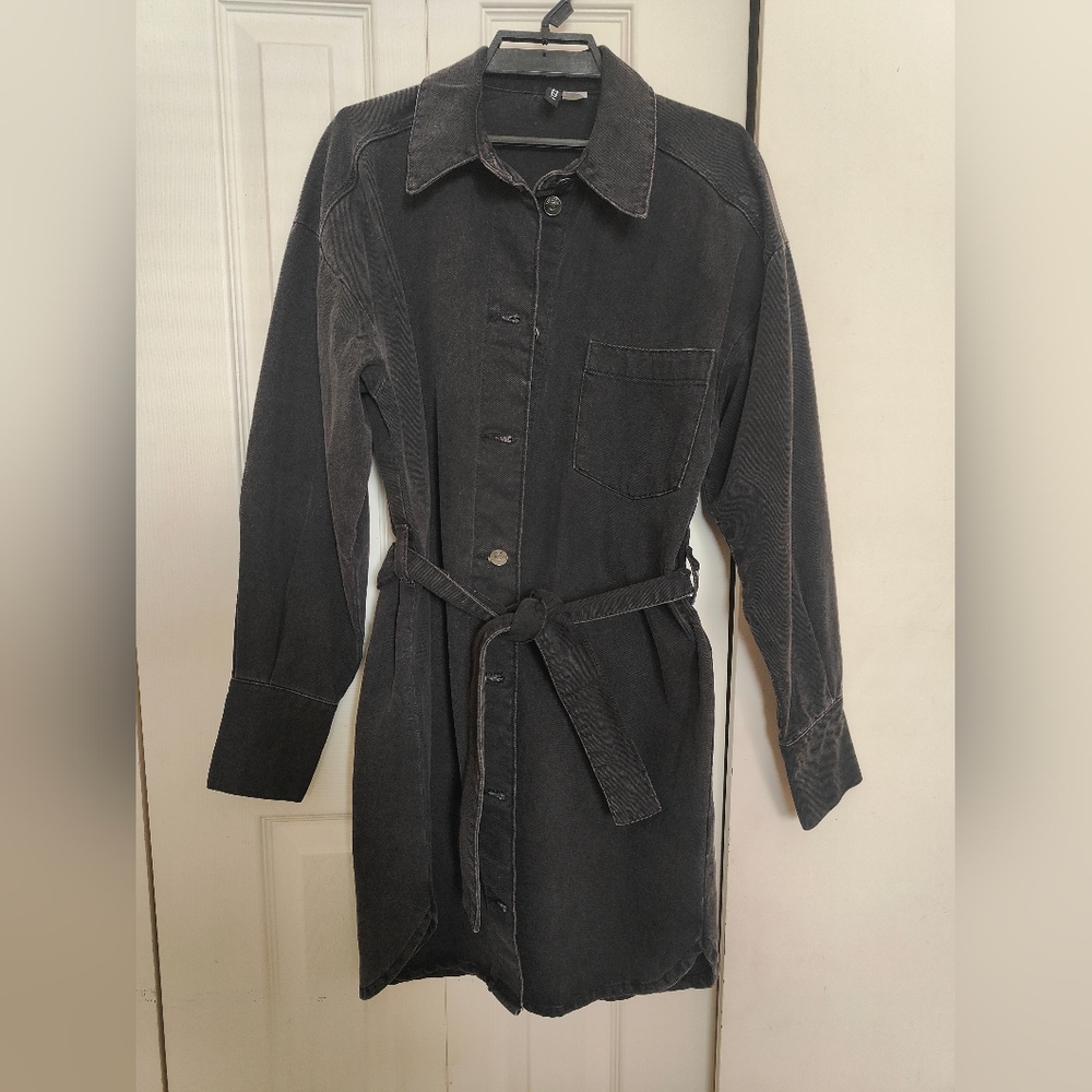 H&M Divided denim trench coat